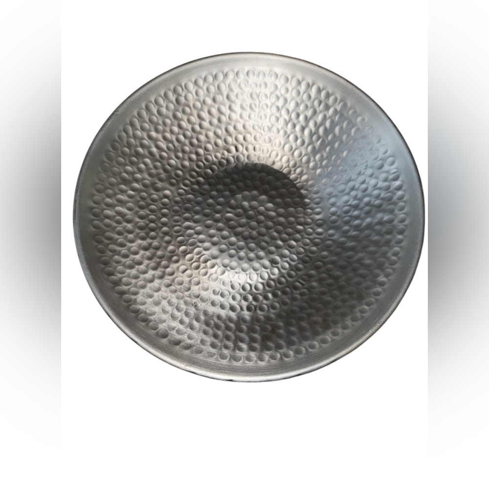 IKEA Champagne Bowl with hammered finish